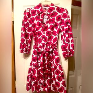 NWT Kate Spade poppy dress XS, ordered and just got today but to small